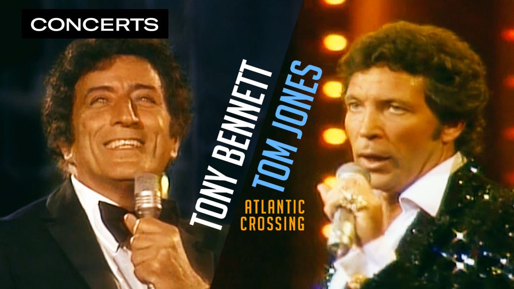 Photo of Tony Bennett and Tom Jones singing