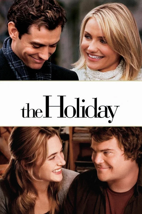 Poster for The Holiday featuring two couples smiling at one another