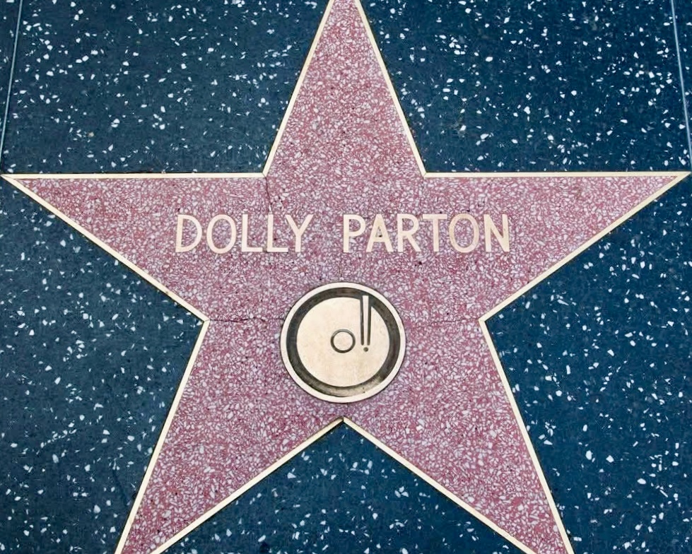 Dolly Parton's star on the Hollywood Walk of Fame