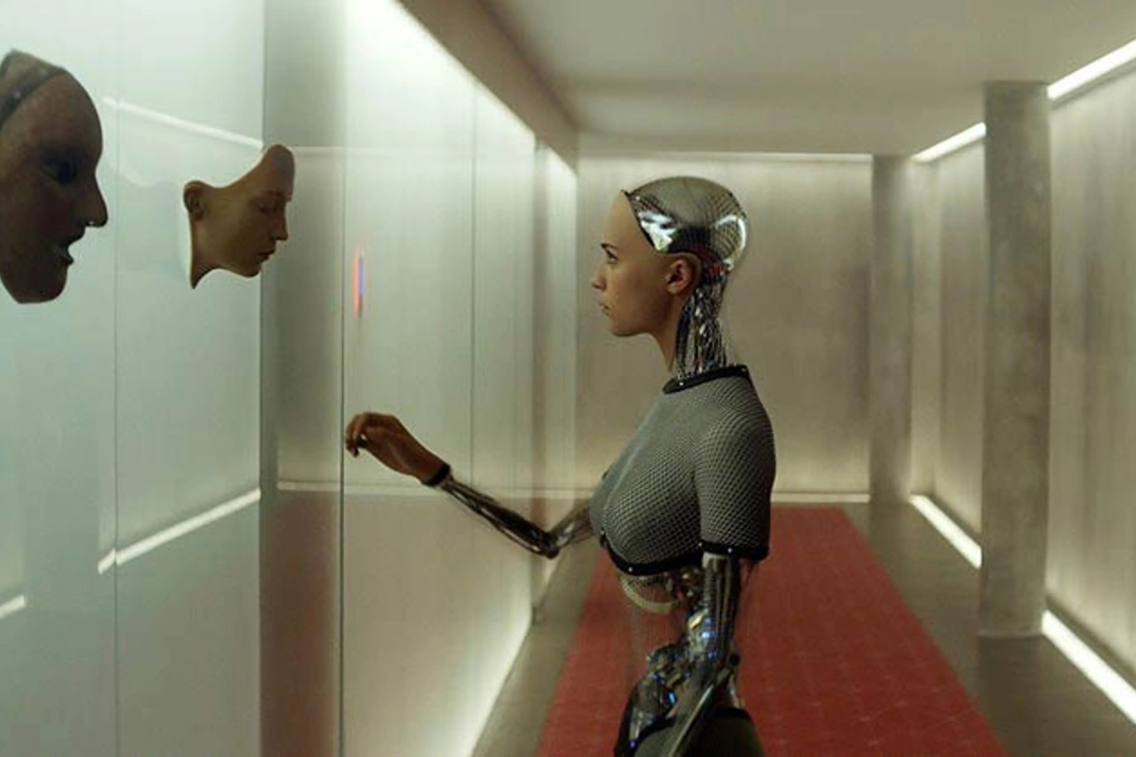 Alicia Vikander as Ava in Ex Machina