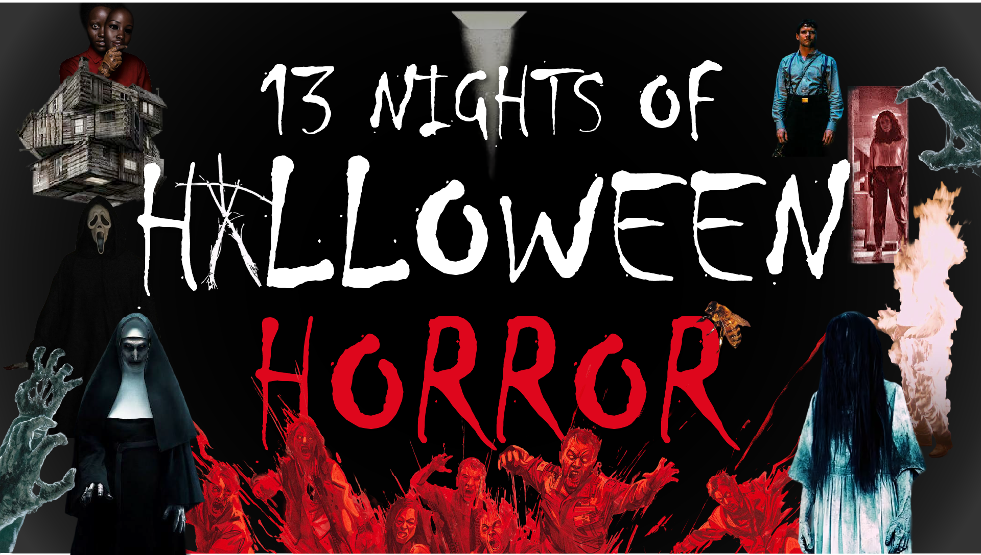13 Nights of Halloween Horror featuring horror movie icons
